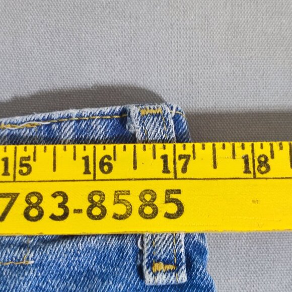 H&M 90's Baggy Jeans women's sz 12 medium washed denim blue recycled collection - Picture 10 of 14